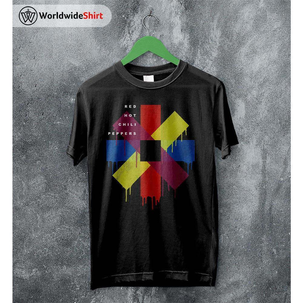 Red Hot Chili Peppers Logo Rock Band Music Graphic T-Shirt